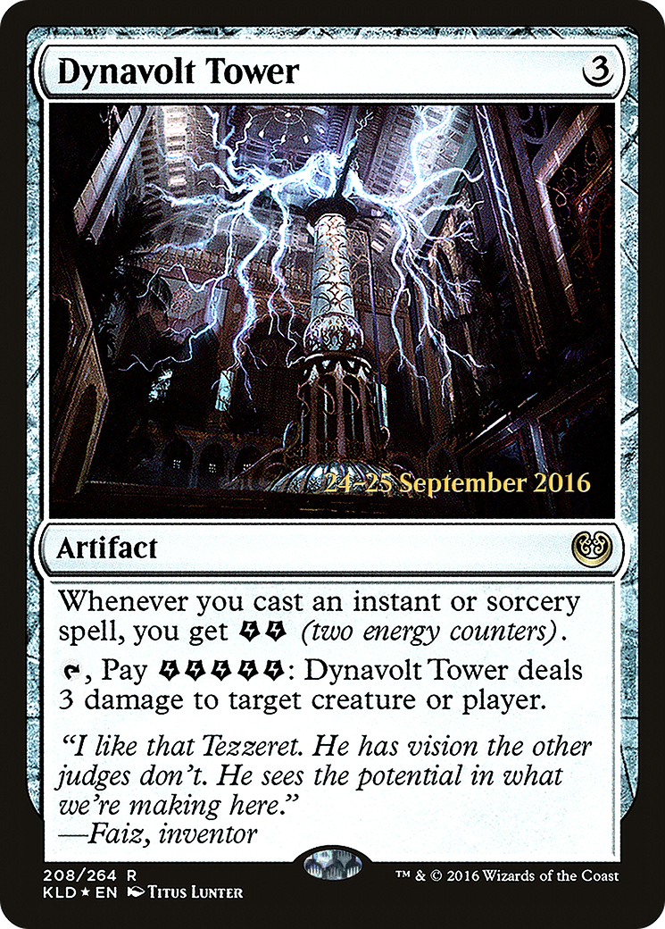 Dynavolt Tower [Kaladesh Prerelease Promos]