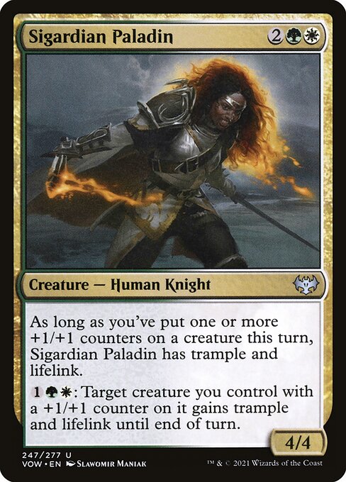 Sigardian Paladin (VOW 247) [Innistrad: Crimson Vow]