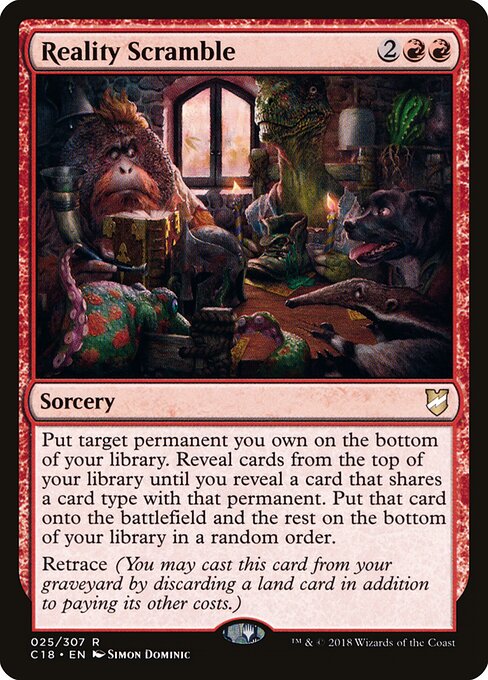 Reality Scramble (C18 25) [Commander 2018]
