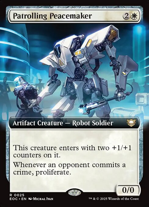 Patrolling Peacemaker (EOC 25) [Edge of Eternities Commander]