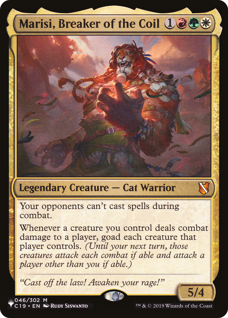 Marisi, Breaker of the Coil [The List]