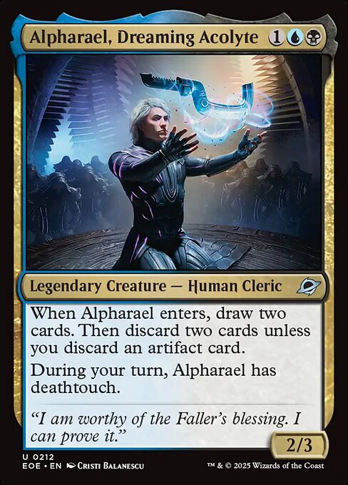 Alpharael, Dreaming Acolyte (EOE 212) [Edge of Eternities]