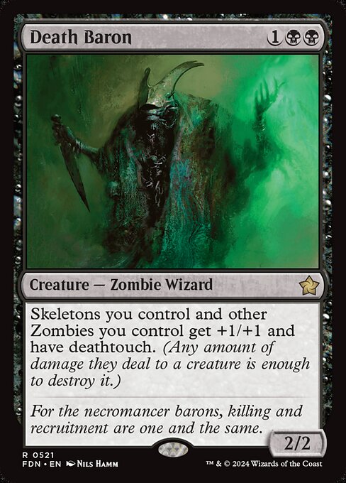 Death Baron (FDN 521) [Foundations]