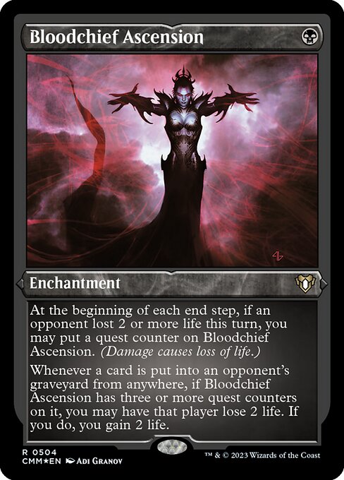 Bloodchief Ascension (CMM 504) [Commander Masters]