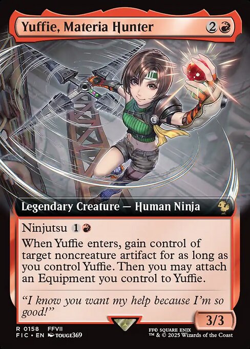 Yuffie, Materia Hunter (FIC 158) [Final Fantasy Commander]