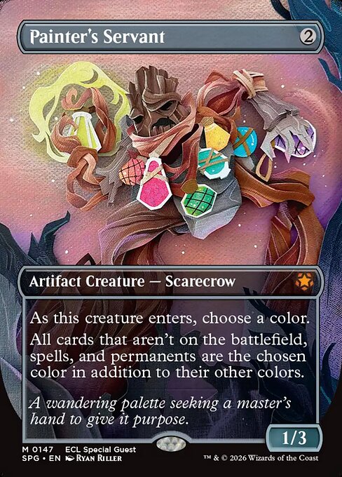 Painter's Servant (SPG 147) [Special Guests]