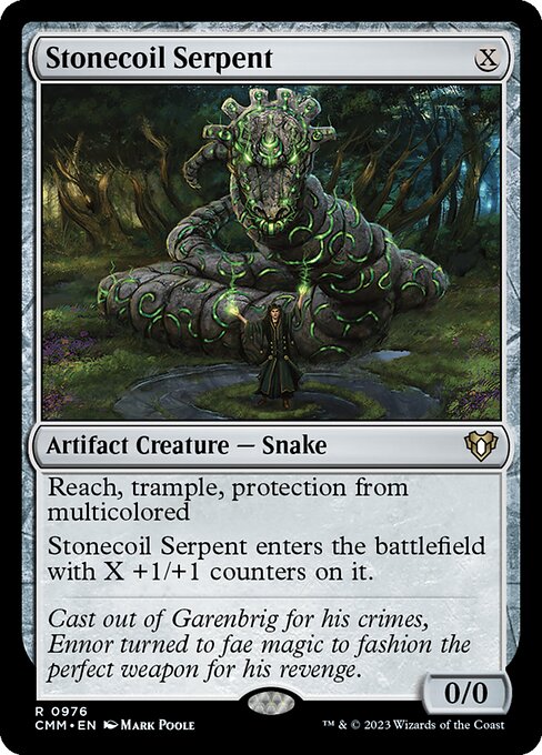 Stonecoil Serpent (CMM 976) [Commander Masters]