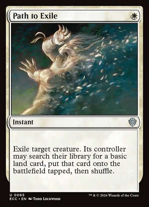 Path to Exile (ECC 65) [Lorwyn Eclipsed Commander]