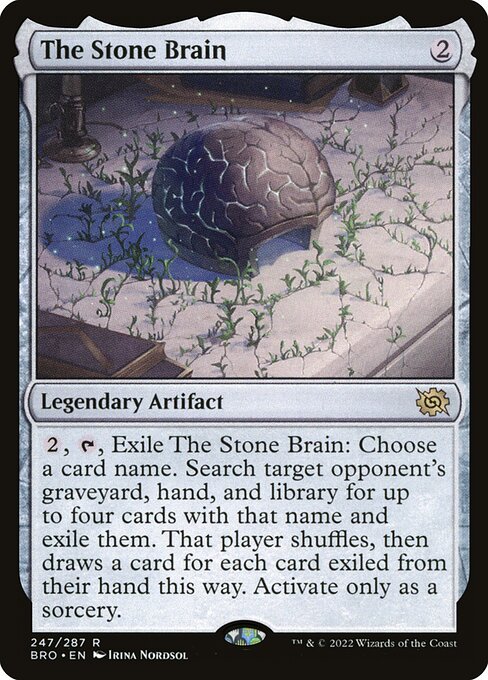 The Stone Brain (BRO 247) [The Brothers' War]