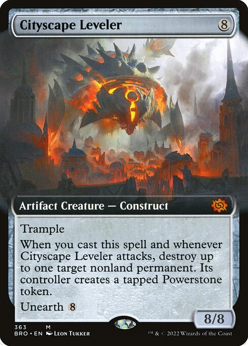 Cityscape Leveler (BRO 363) [The Brothers' War]
