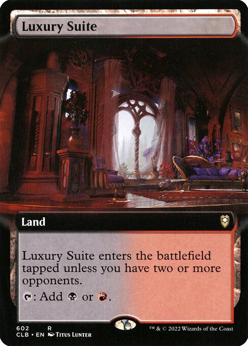Luxury Suite (CLB 602) [Commander Legends: Battle for Baldur's Gate]