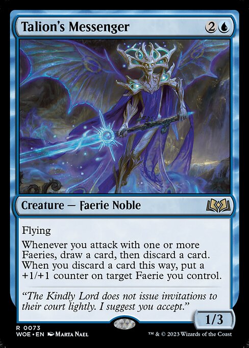 Talion's Messenger (WOE 73) [Wilds of Eldraine]