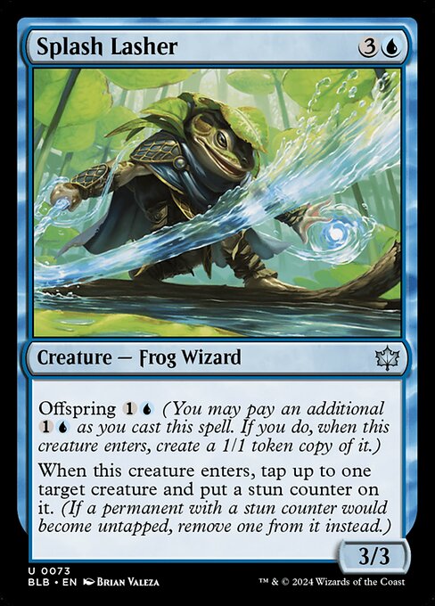 Splash Lasher (BLB 73) [Bloomburrow]
