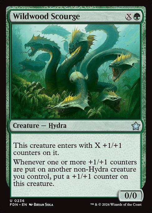 Wildwood Scourge (FDN 236) [Foundations]