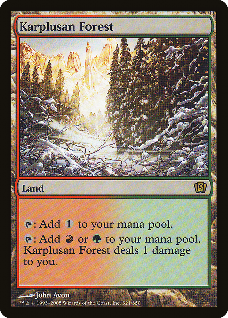 Karplusan Forest [Ninth Edition]