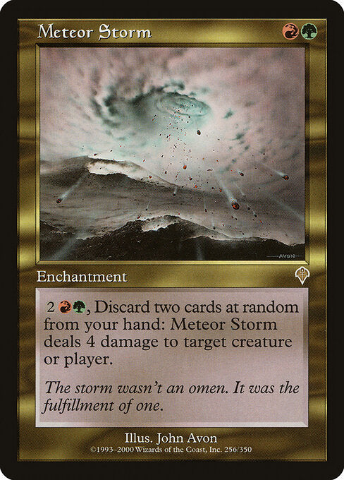 Meteor Storm (INV 256) [Invasion]