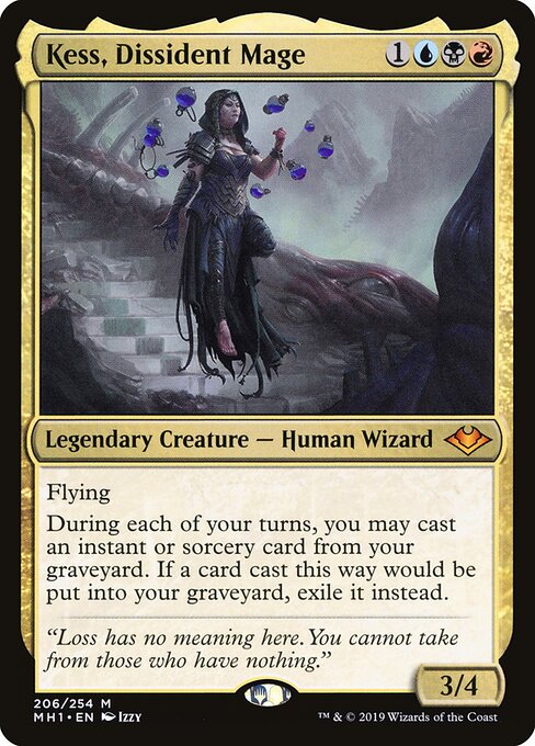 Kess, Dissident Mage (MH1 206) [Modern Horizons]