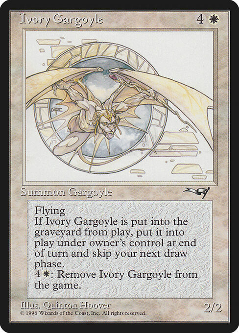 Ivory Gargoyle (ALL 5) [Alliances]