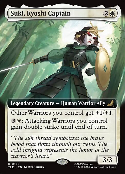 Suki, Kyoshi Captain (TLE 175) [Avatar: The Last Airbender Eternal]