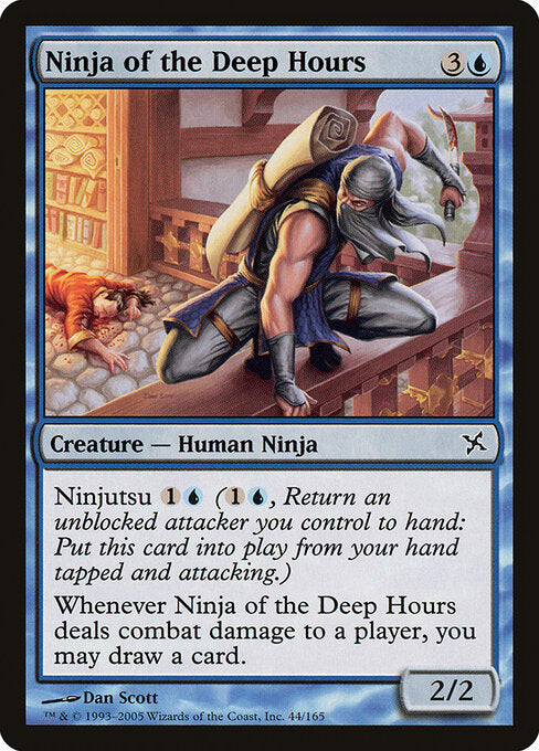 Ninja of the Deep Hours (BOK 44) [Betrayers of Kamigawa]