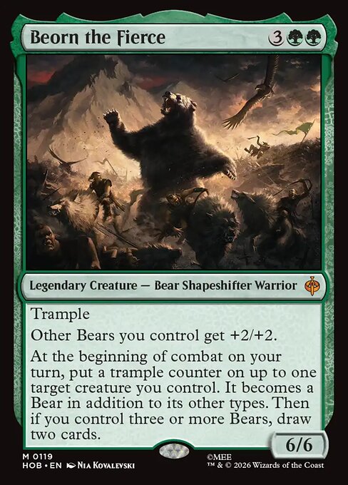Beorn the Fierce (HOB 119) [The Hobbit]