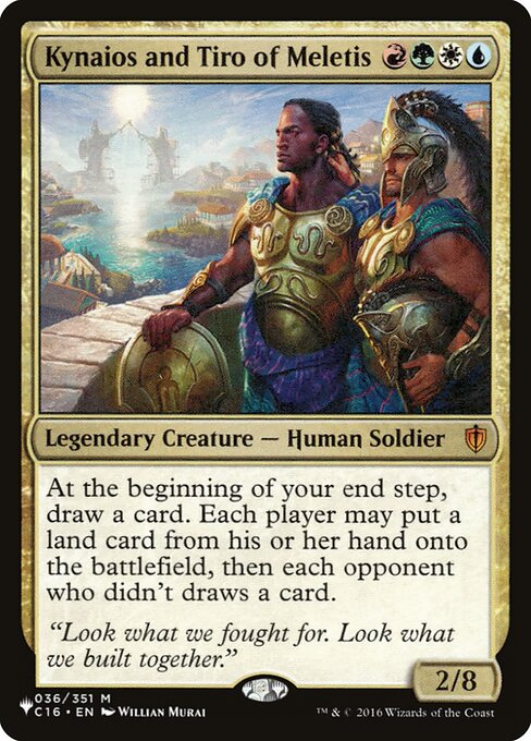 Kynaios and Tiro of Meletis (PLST C16-36) [The List]