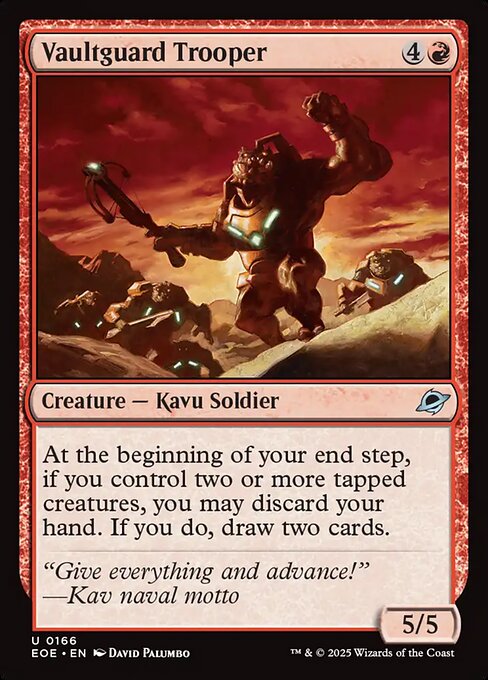 Vaultguard Trooper (EOE 166) [Edge of Eternities]