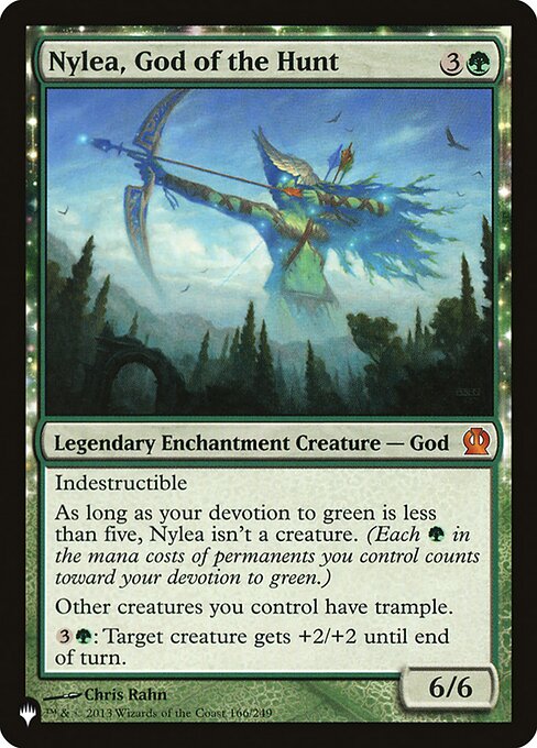 Nylea, God of the Hunt (PLST THS-166) [The List]