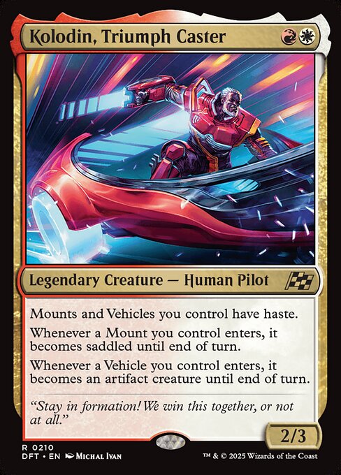 Kolodin, Triumph Caster (DFT 210) [Aetherdrift]