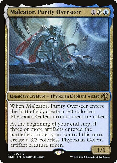 Malcator, Purity Overseer (ONE 208) [Phyrexia: All Will Be One]