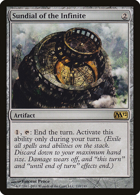 Sundial of the Infinite (M12 218) [Magic 2012]