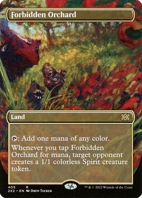 Forbidden Orchard (Borderless · Full Art) (2X2 405) [Double Masters 2022]