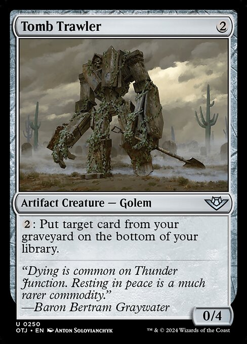 Tomb Trawler (OTJ 250) [Outlaws of Thunder Junction]