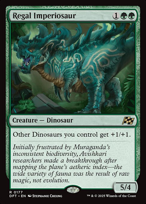 Regal Imperiosaur (DFT 177) [Aetherdrift]