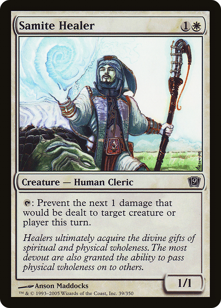 Samite Healer [Ninth Edition]