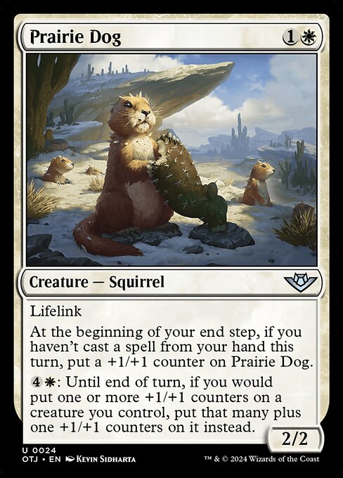 Prairie Dog (OTJ 24) [Outlaws of Thunder Junction]