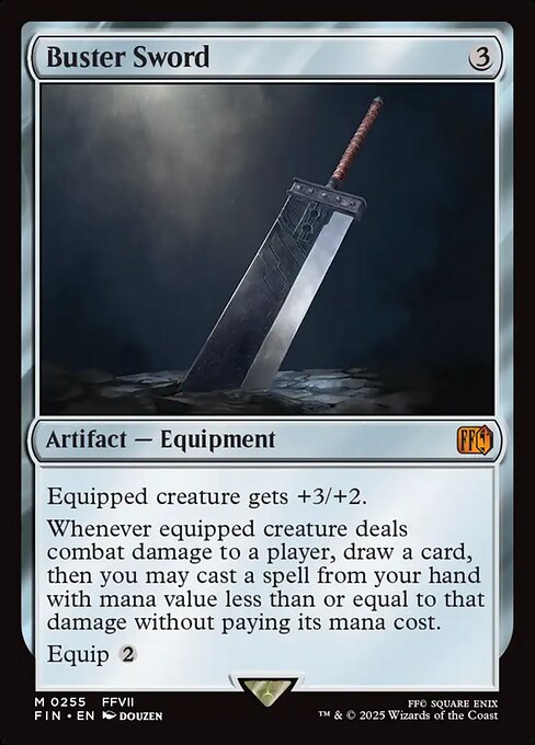 Buster Sword (FIN 255) [Final Fantasy]