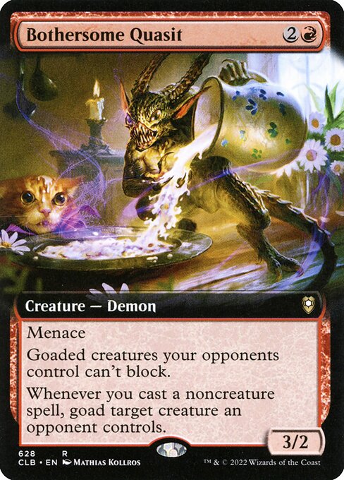 Bothersome Quasit (CLB 628) [Commander Legends: Battle for Baldur's Gate]