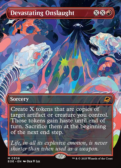 Devastating Onslaught (EOE 308) [Edge of Eternities]