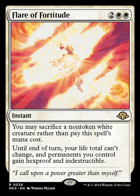 Flare of Fortitude (MH3 26) [Modern Horizons 3]