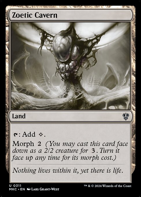 Zoetic Cavern (MKC 311) [Murders at Karlov Manor Commander]
