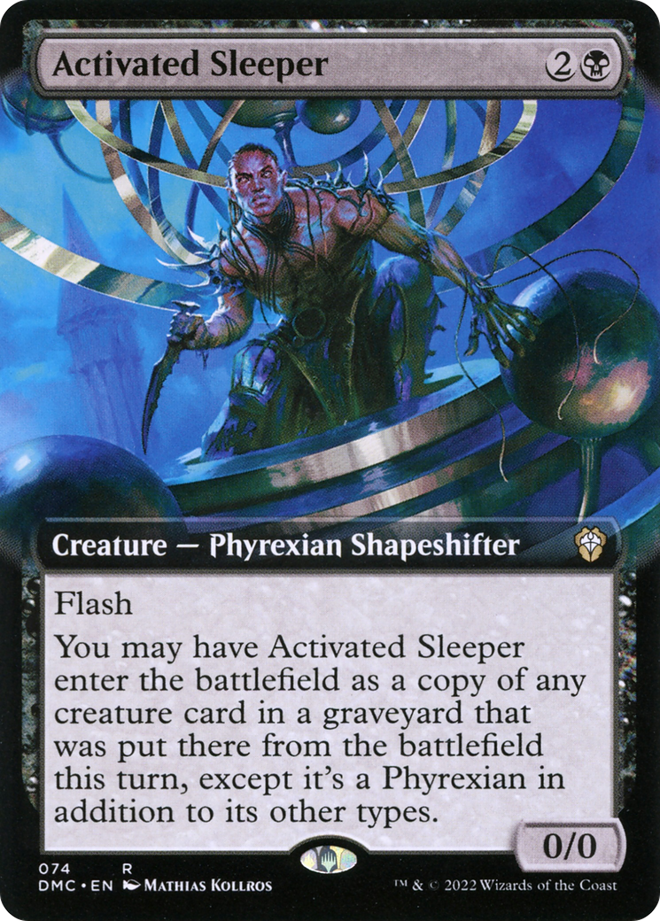 Activated Sleeper (Extended Art) [Dominaria United Commander]