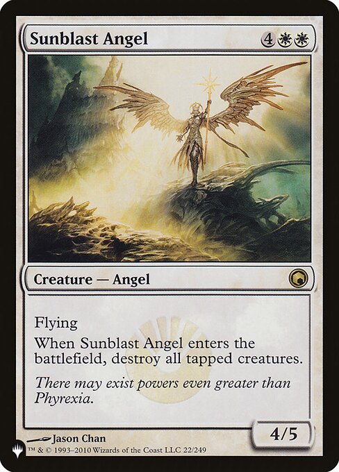 Sunblast Angel (PLST SOM-22) [The List]