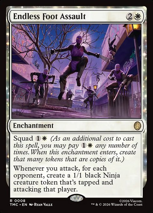 Endless Foot Assault (Surge Foil) (TMC 8) [Teenage Mutant Ninja Turtles Eternal]