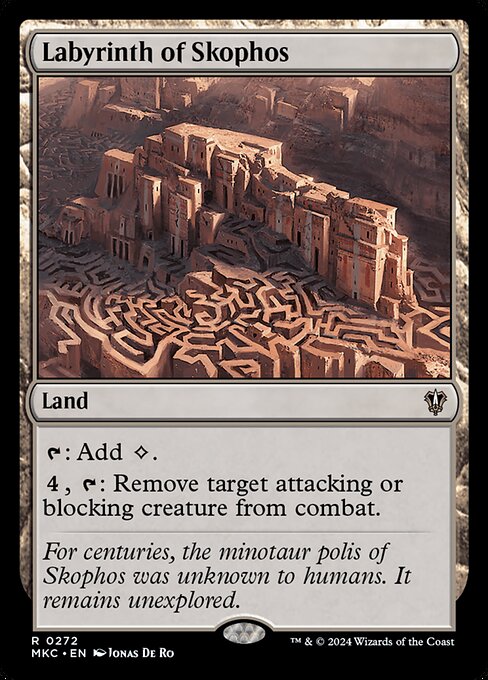 Labyrinth of Skophos (MKC 272) [Murders at Karlov Manor Commander]
