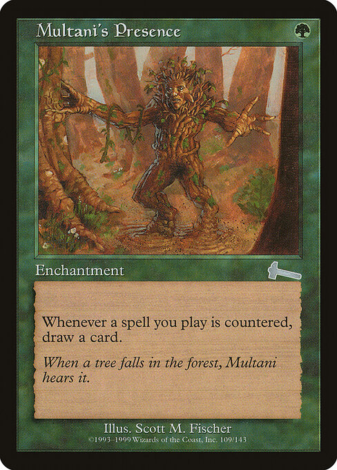 Multani's Presence (ULG 109) [Urza's Legacy]