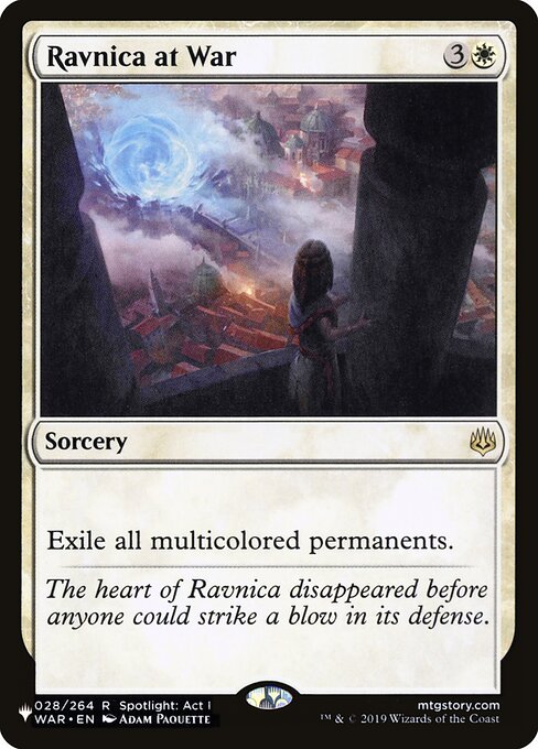 Ravnica at War (PLST WAR-28) [The List]