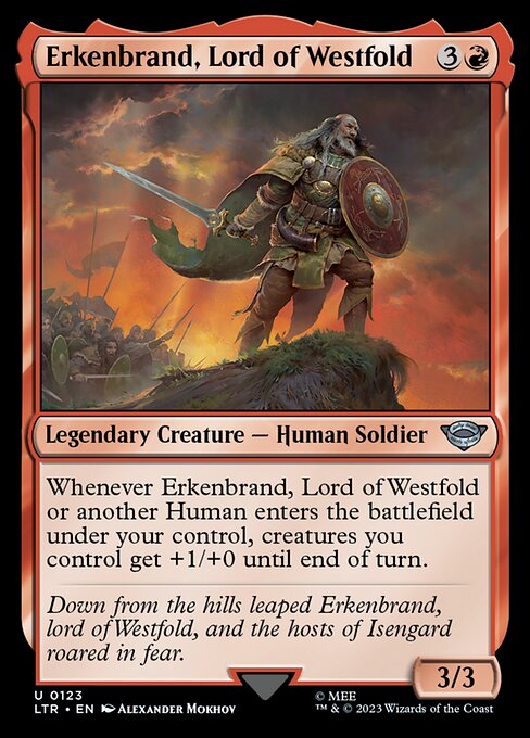 Erkenbrand, Lord of Westfold (LTR 123) [The Lord of the Rings: Tales of Middle-earth]