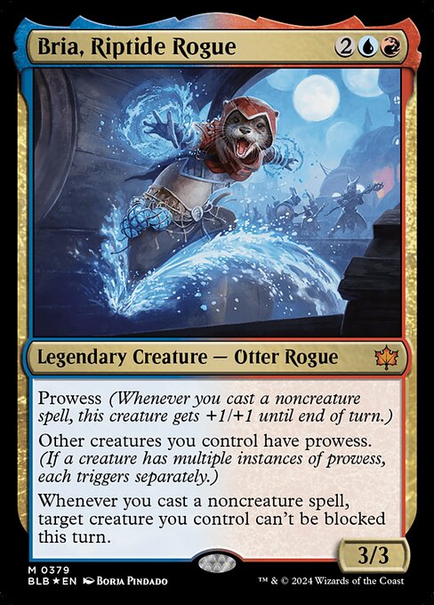 Bria, Riptide Rogue (BLB 379) [Bloomburrow]