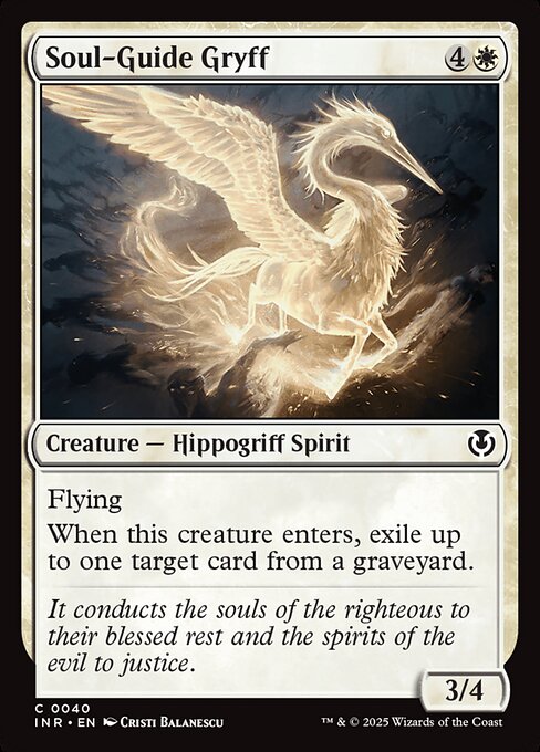 Soul-Guide Gryff (INR 40) [Innistrad Remastered]